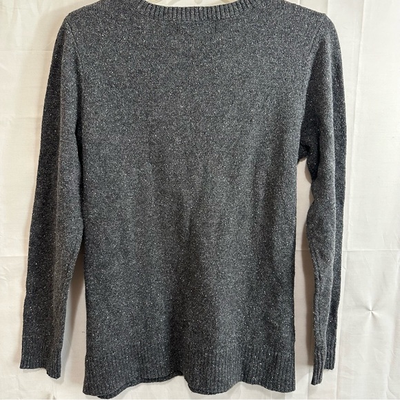 Karen Scott Womens Diamond Cable Knit Sweater Charcoal Grey Small - Picture 7 of 7
